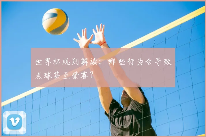世界杯规则解读：哪些行为会导致点球甚至禁赛？